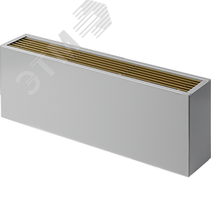 Конвектор настенный НКНН05-10.080 с естественной конвекцией просечная решетка