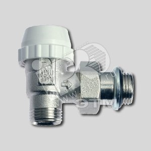 Вентиль термостатический угловой для радиатора 1/2' НН
