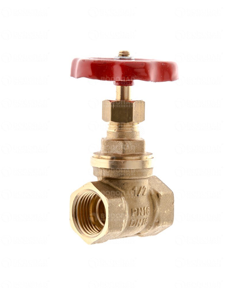 Задвижка клиновая 1/2' ВВ 16 бар латунь