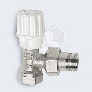 Вентиль ручной регулировки угловой 1/2' ВН