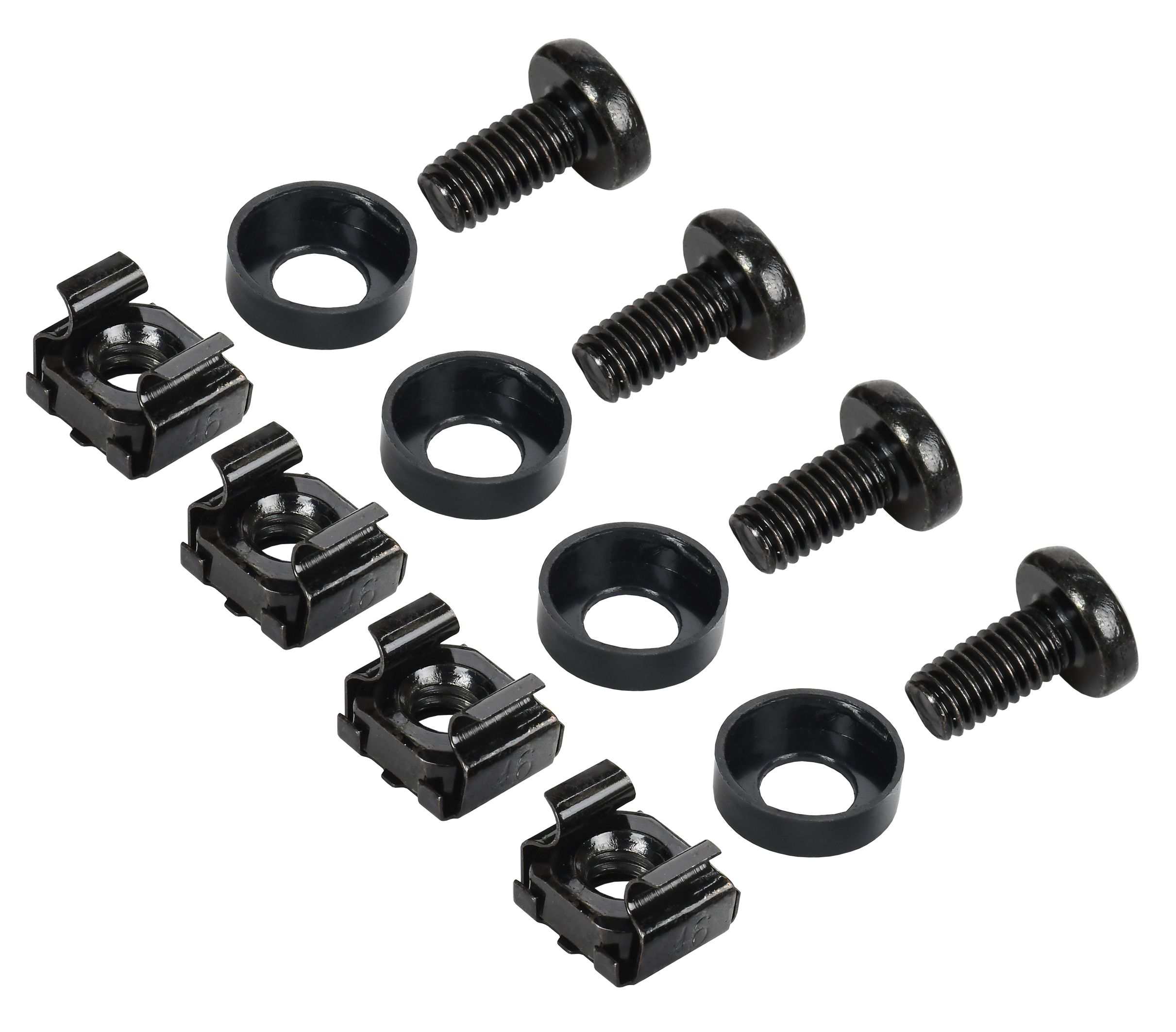 ITK 19" Модуль вентиляторный 1U с цифровым термостатом 4 вентилятора черный