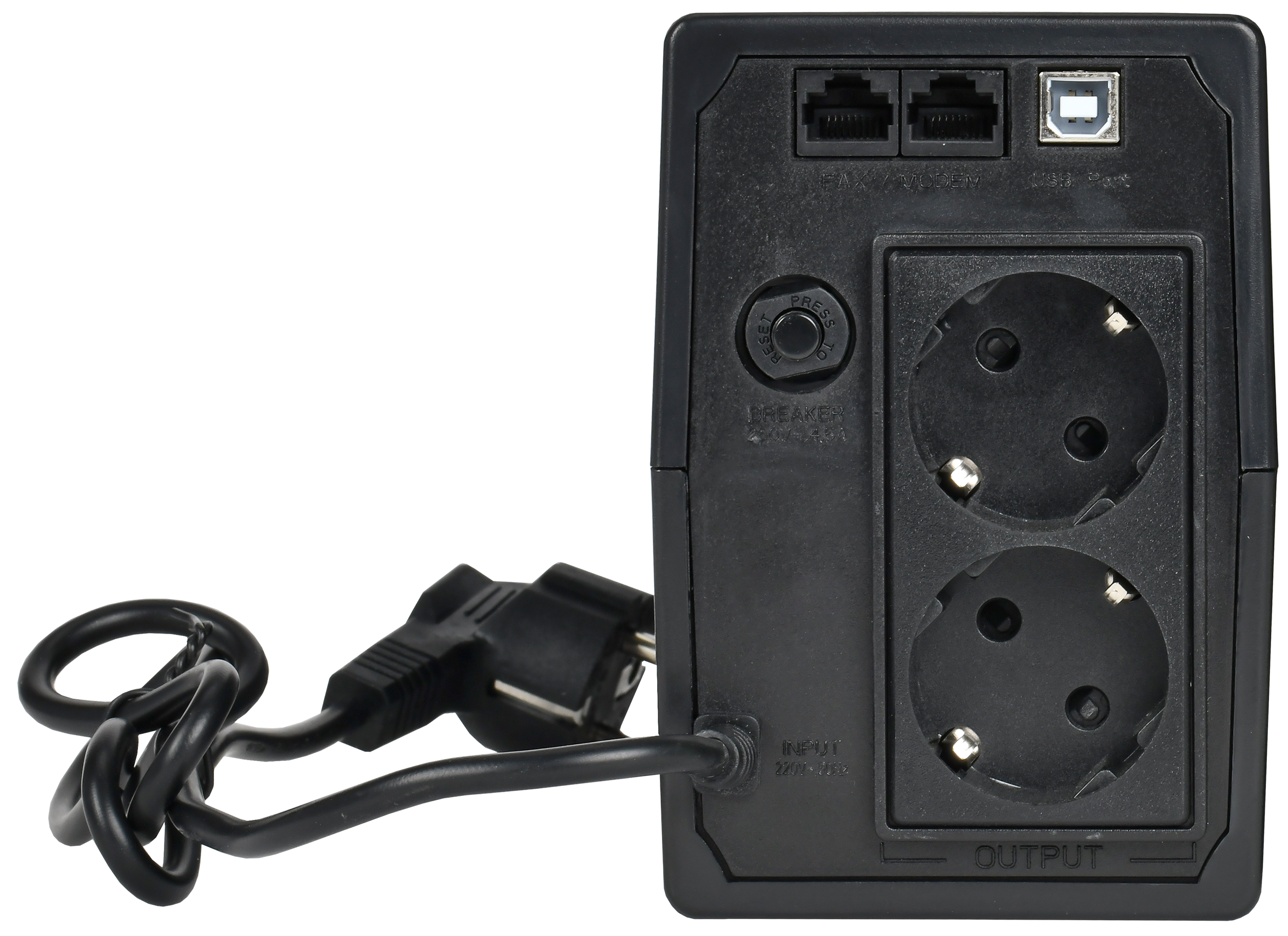 ITK ELECTRA ET ИБП однофазный линейно-интерактивный 600ВА/360Вт 2хSchuko LCD дисплей АКБ 1х7AH USB