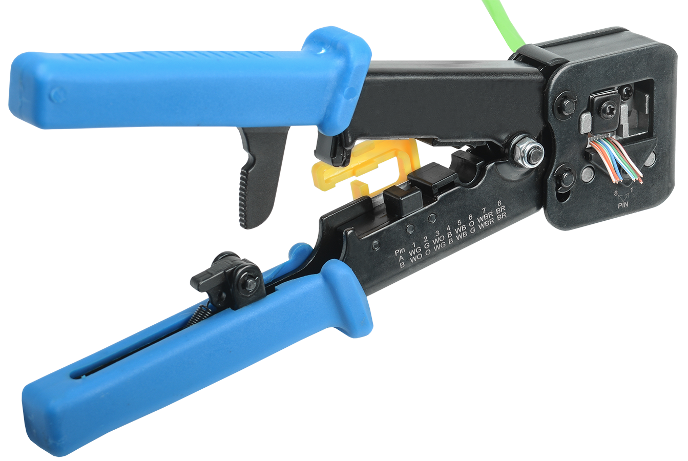 ITK Инструмент обжимной для RJ-45/12 с храповым механизмом FPS