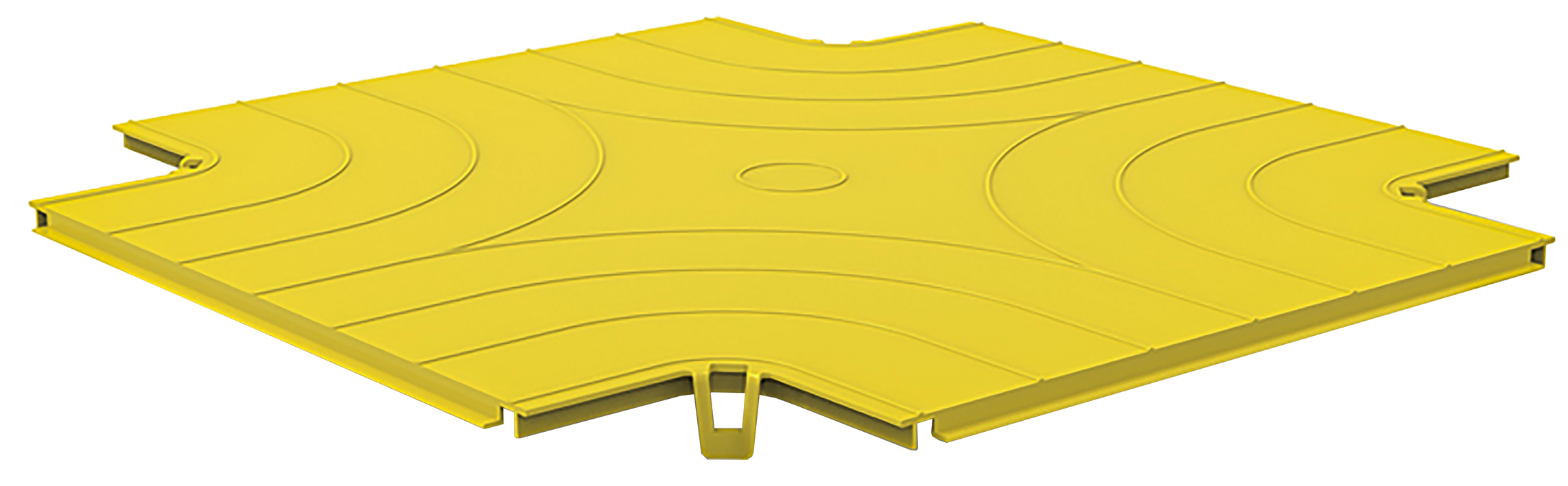 ITK Крышка Х-соединителя горизонтальная оптического лотка 360мм