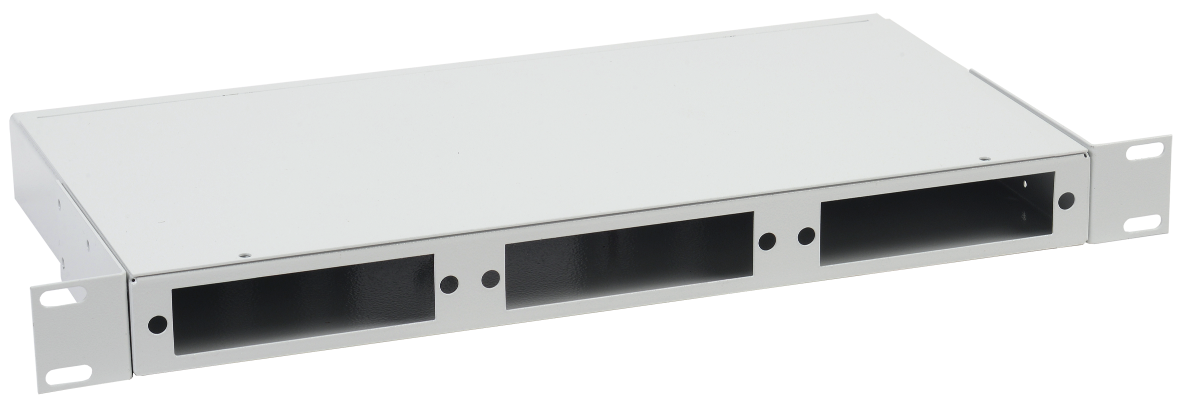 ITK 1U Оптический распределительный кросс до 24 портов (без планок, под 8п-3шт)