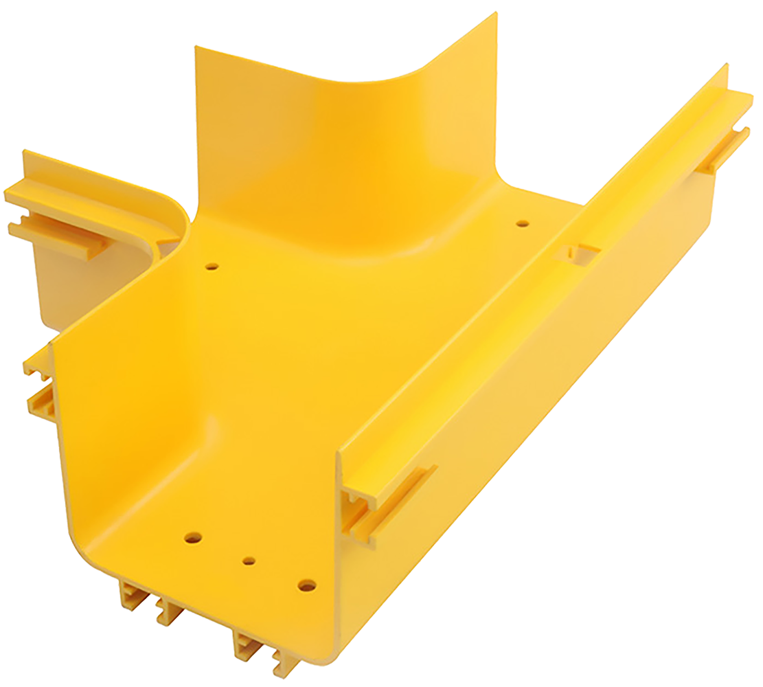 ITK T-соединитель горизонтальный оптического лотка 120мм