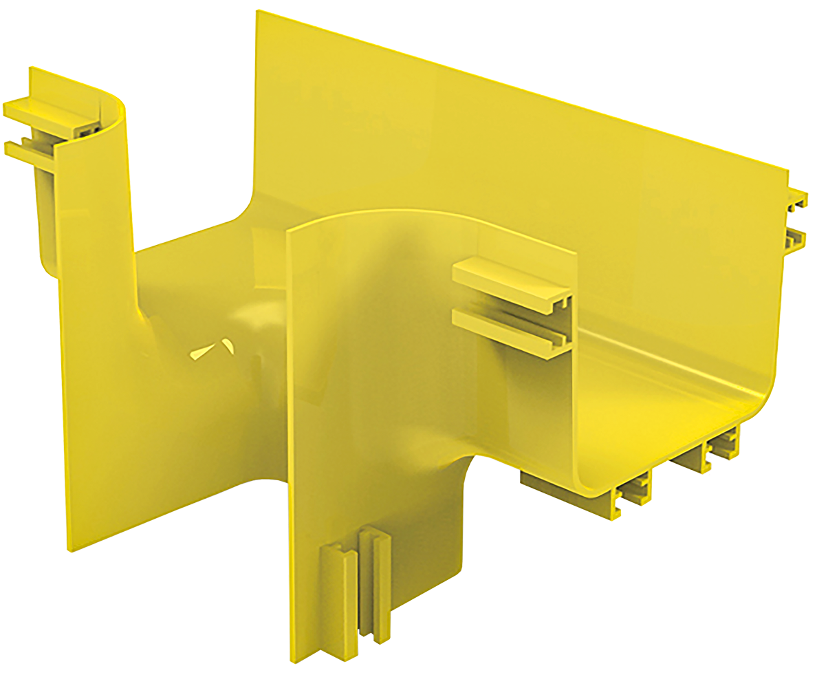 ITK T-соединитель вертикальный оптического лотка 120мм