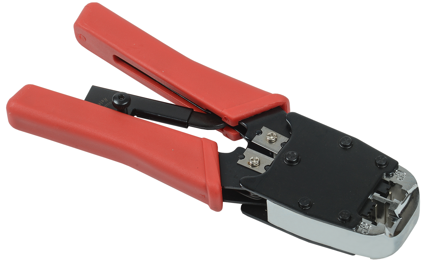 ITK Инструмент обжимной для RJ-45/12 с храповым механизмом вертикальный обжим