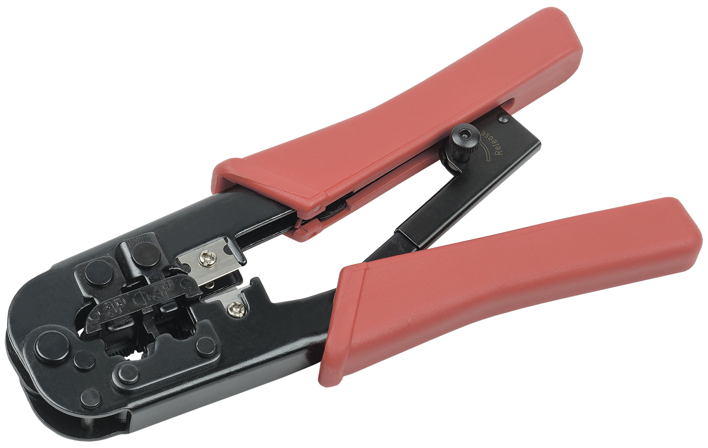 ITK Инструмент обжимной для RJ-45/12/11 с храповым механизмом