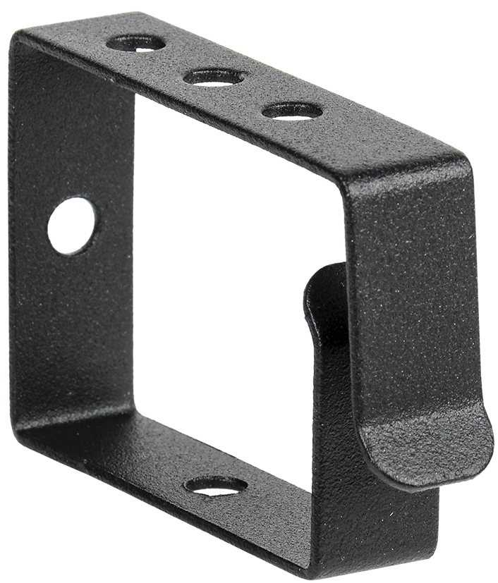 ITK Кольцо кабельное 70х44мм черное (4шт/компл)