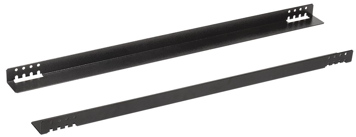 ITK Уголок направляющий L=560мм черный (2шт/компл)