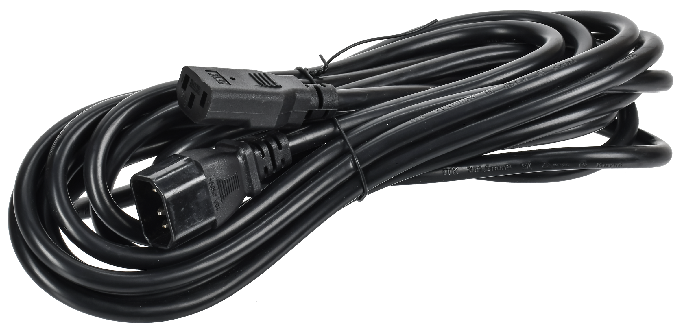 ITK Кабель электропитания PDU 3х1,5мм2 5м с разъёмами С13-C14