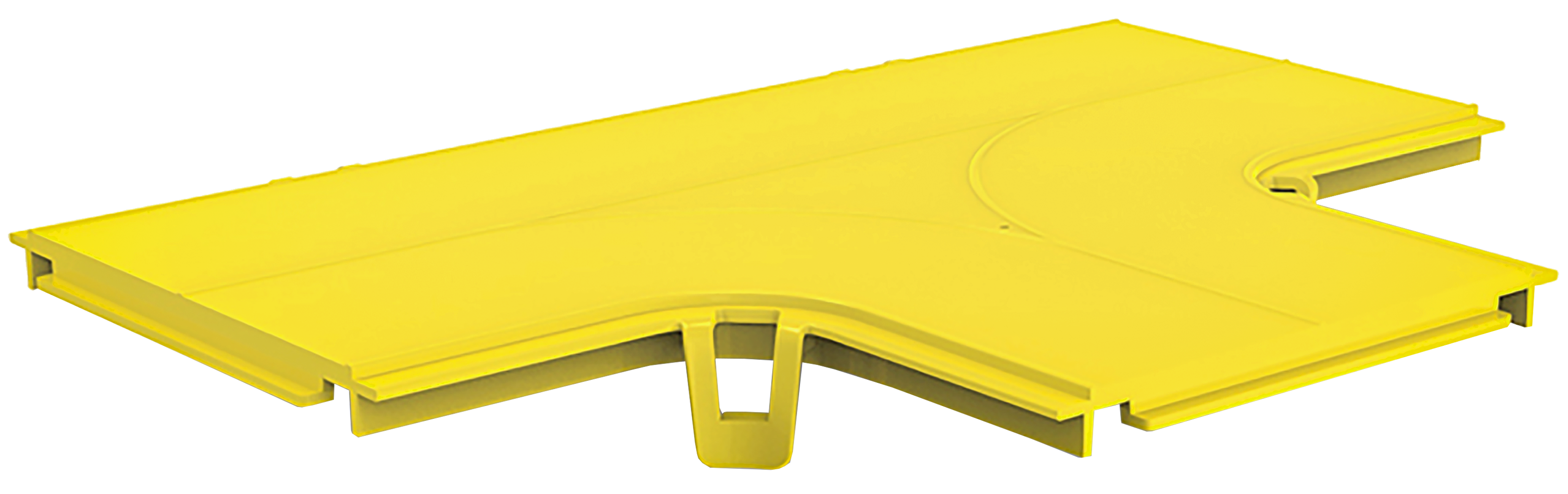 ITK Крышка Т-соединителя горизонтальная оптического лотка 120мм