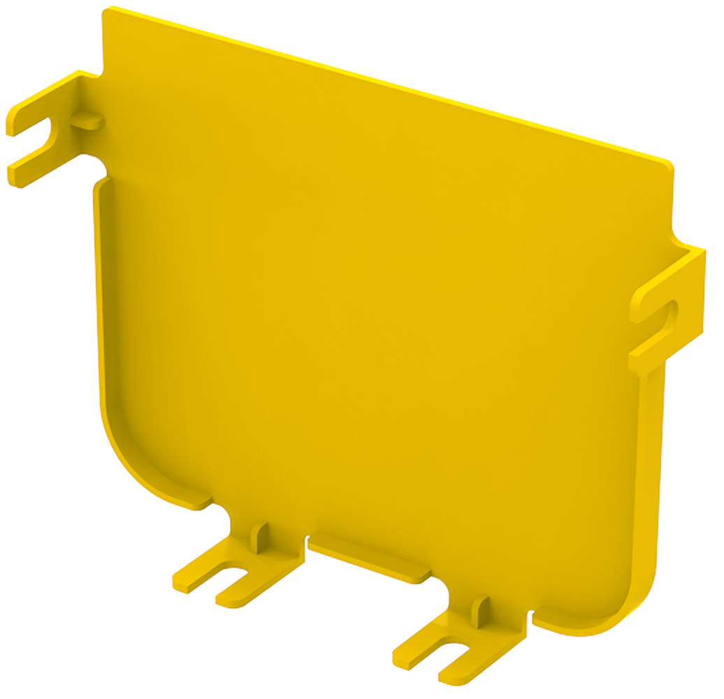 ITK Заглушка торцевая оптического лотка 120мм