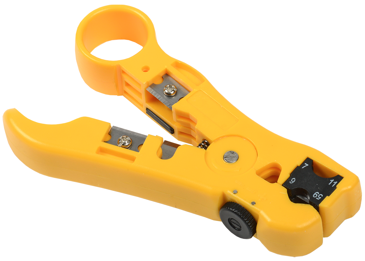 ITK Инструмент для зачистки и обрезки кабеля универсальный