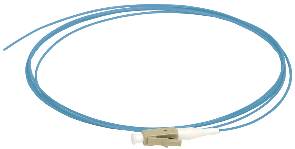 ITK Оптический коммутационный монтажный шнур (пигтеил), (MM), 50/125 (OM4), LC/UPC, LSZH, 1,5м