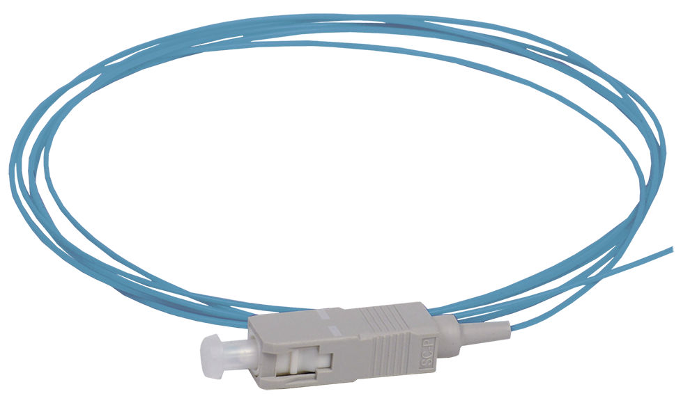 ITK Оптический коммутационный монтажный шнур (пигтеил), (MM), 50/125 (OM4), SC/UPC, LSZH, 1,5м