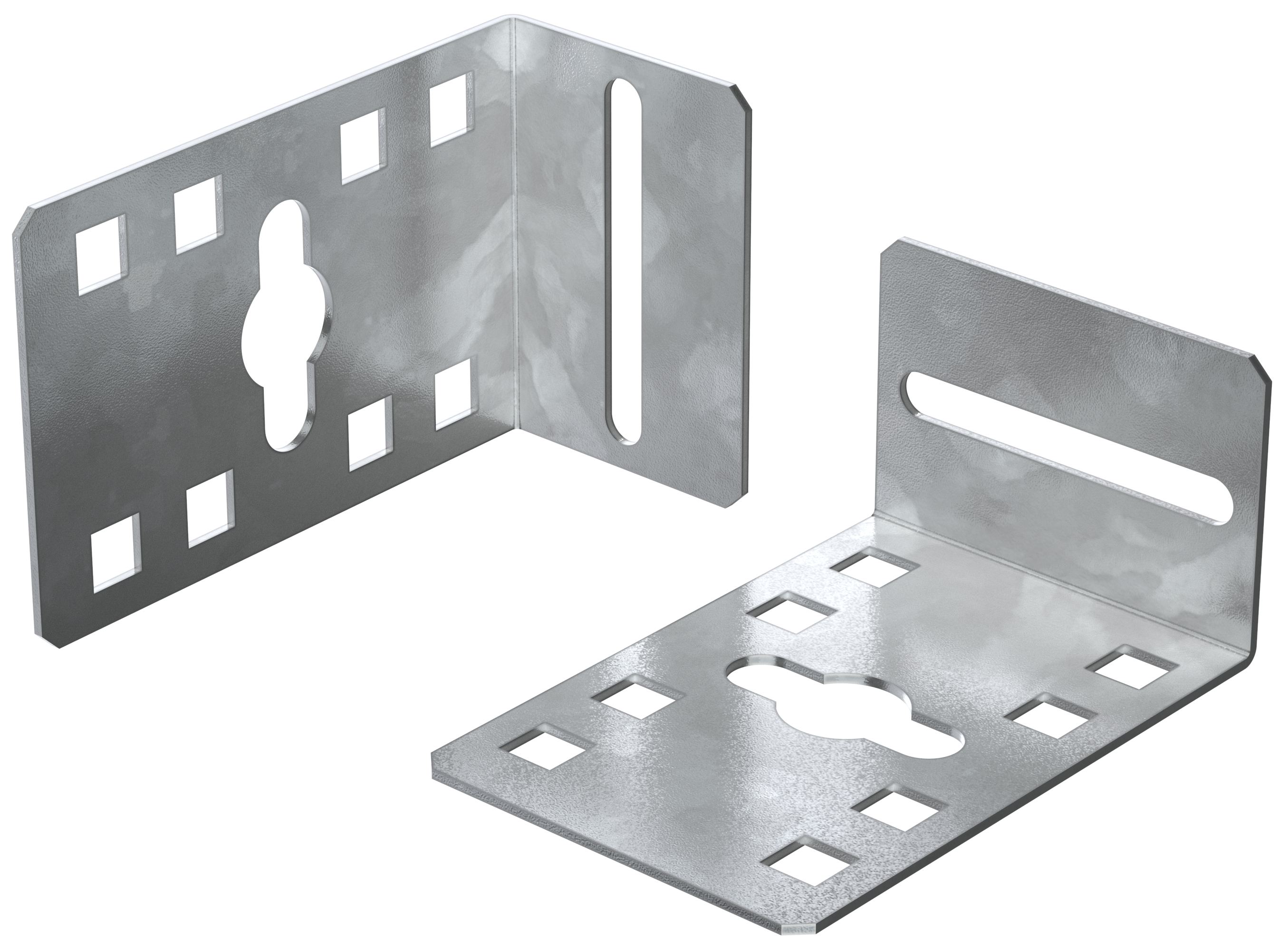 ITK Кронштейн L-образный крепления вертикальных органайзеров/PDU (2шт/компл)