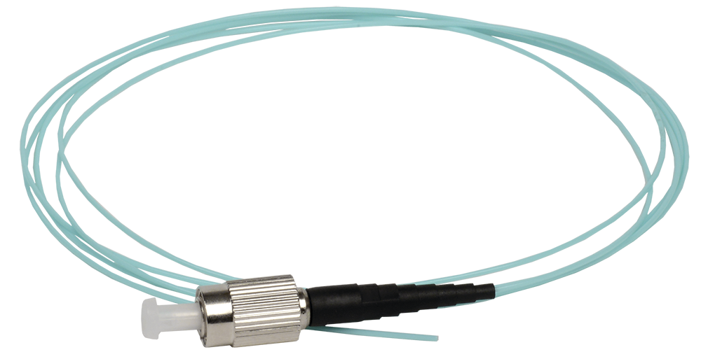 ITK Оптический коммутационный монтажный шнур (пигтеил), (MM), 50/125 (OM3), FC/UPC, LSZH, 1,5м
