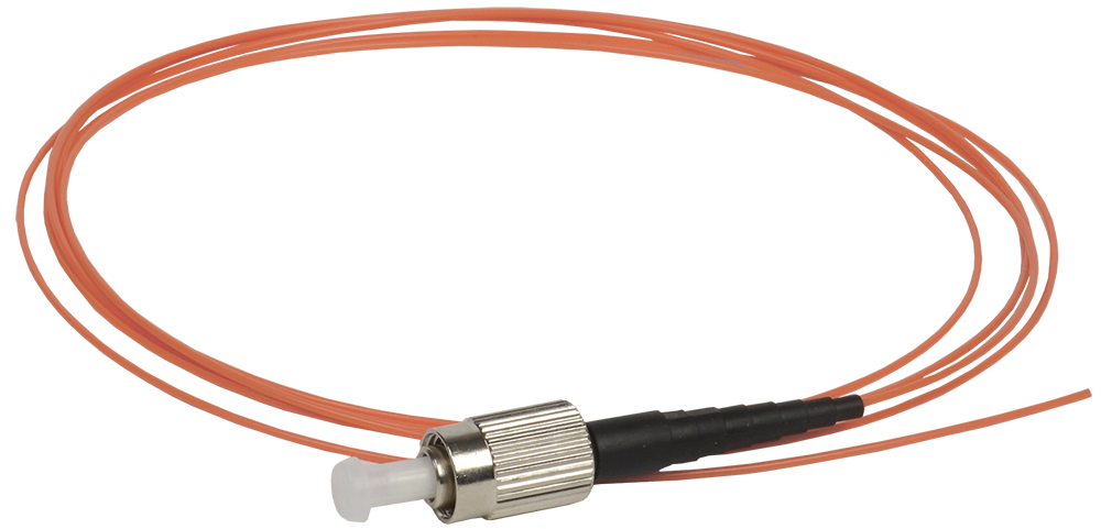 ITK Оптический коммутационный монтажный шнур (пигтеил), (MM), 50/125 (OM2), FC/UPC, LSZH, 1,5м