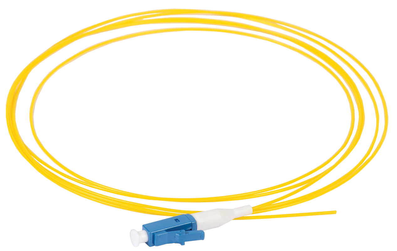ITK Оптический коммутационный монтажный шнур (пигтеил), (SM), 9/125 (OS2), LC/UPC, LSZH, 1,5м