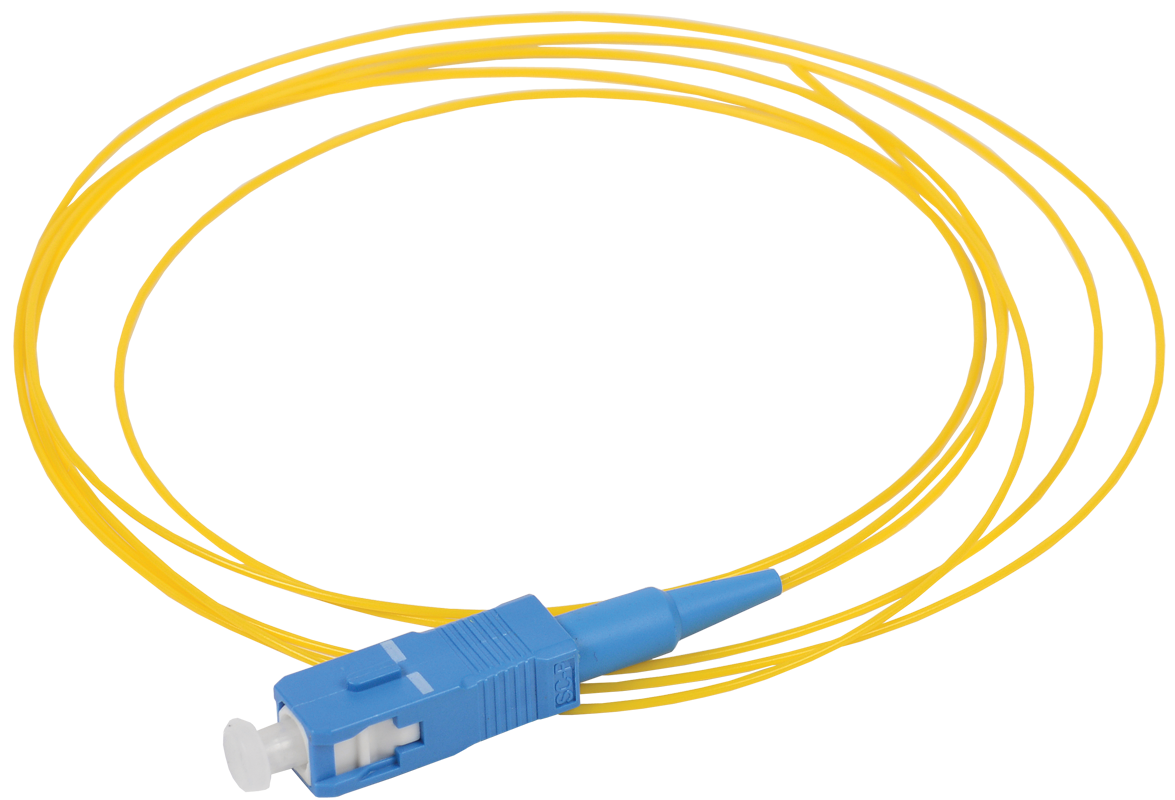 ITK Оптический коммутационный монтажный шнур (пигтеил), (SM), 9/125 (OS2), SC/UPC, LSZH, 1,5м