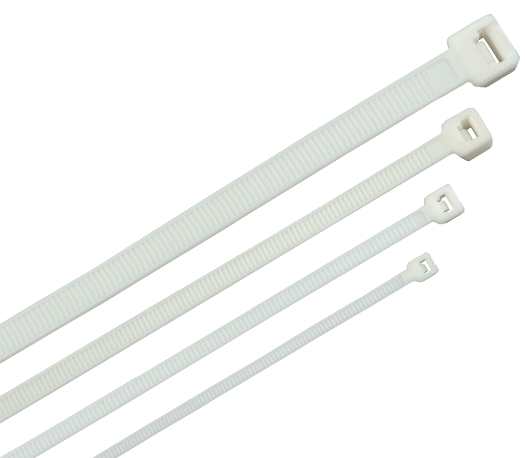 ITK Хомут кабельный ХКн 2,5х200мм нейлон белый (100шт)