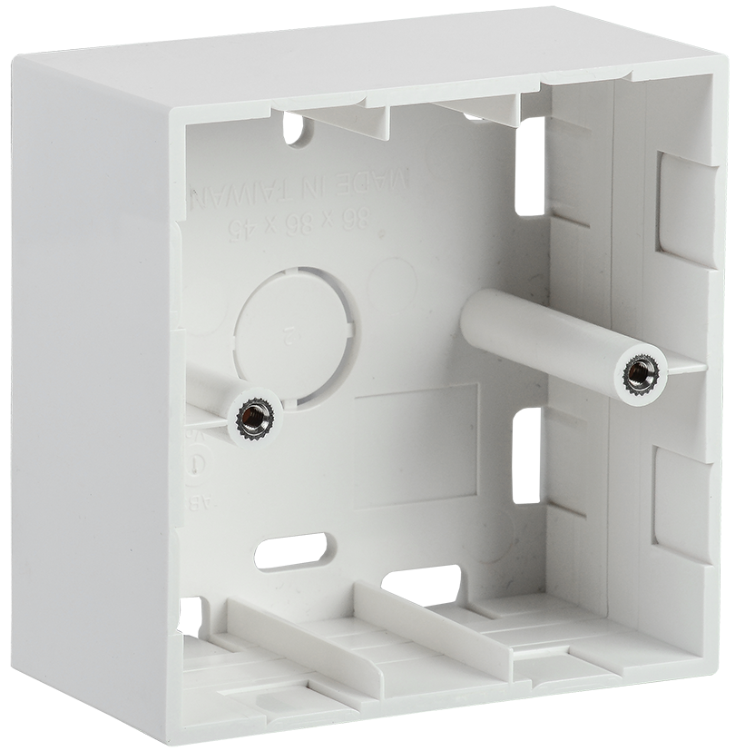 ITK Коробка для мультимедиа и оптической розетки настенная