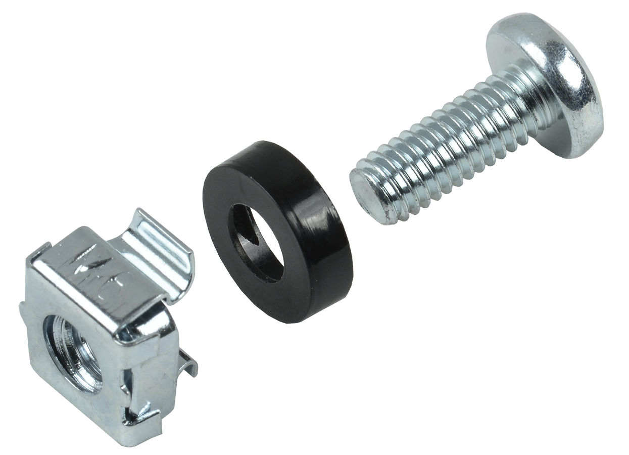 ITK Набор закладных винтов-шайб-гаек M6x15мм (1 компл)