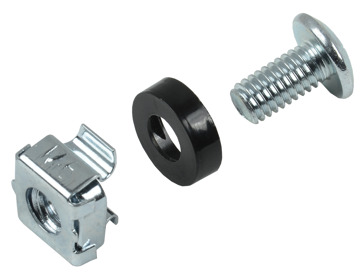 ITK Набор закладных винтов-шайб-гаек M6x12мм (1 компл)