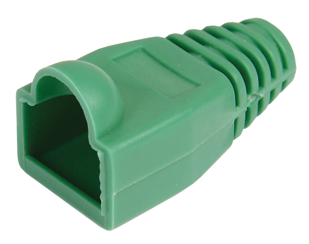 ITK Колпачок изолирующий для разъема RJ-45 PVC зеленый