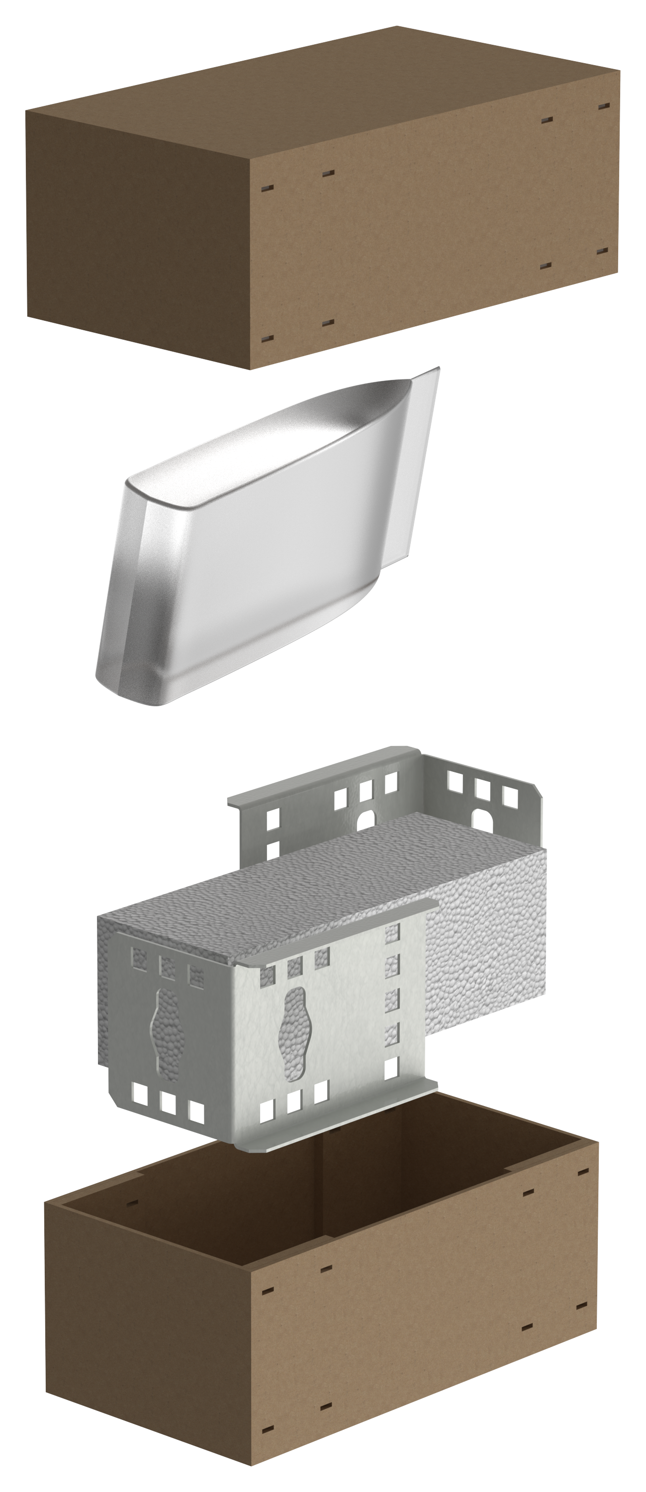 ITK LINEA S Кронштейн длякрепления вертикальных PDU в зоне Zero-U серый (2шт/компл)