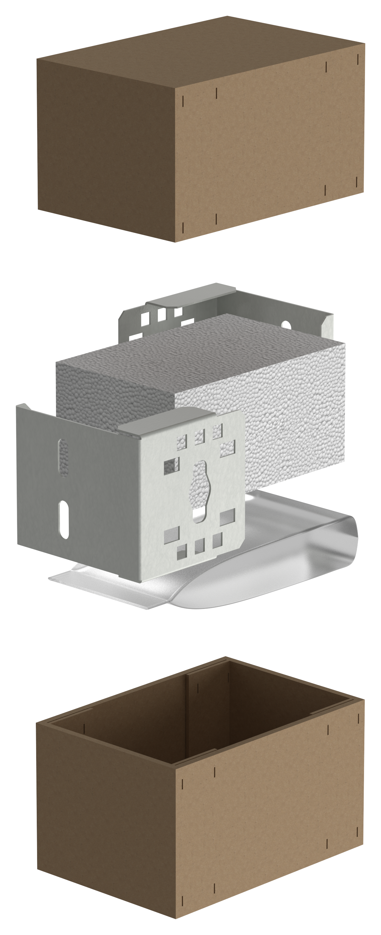 ITK LINEA S Кронштейн для крепления вертикального кабель-оргорганайзера в зоне Zero-U серый (2шт/компл)