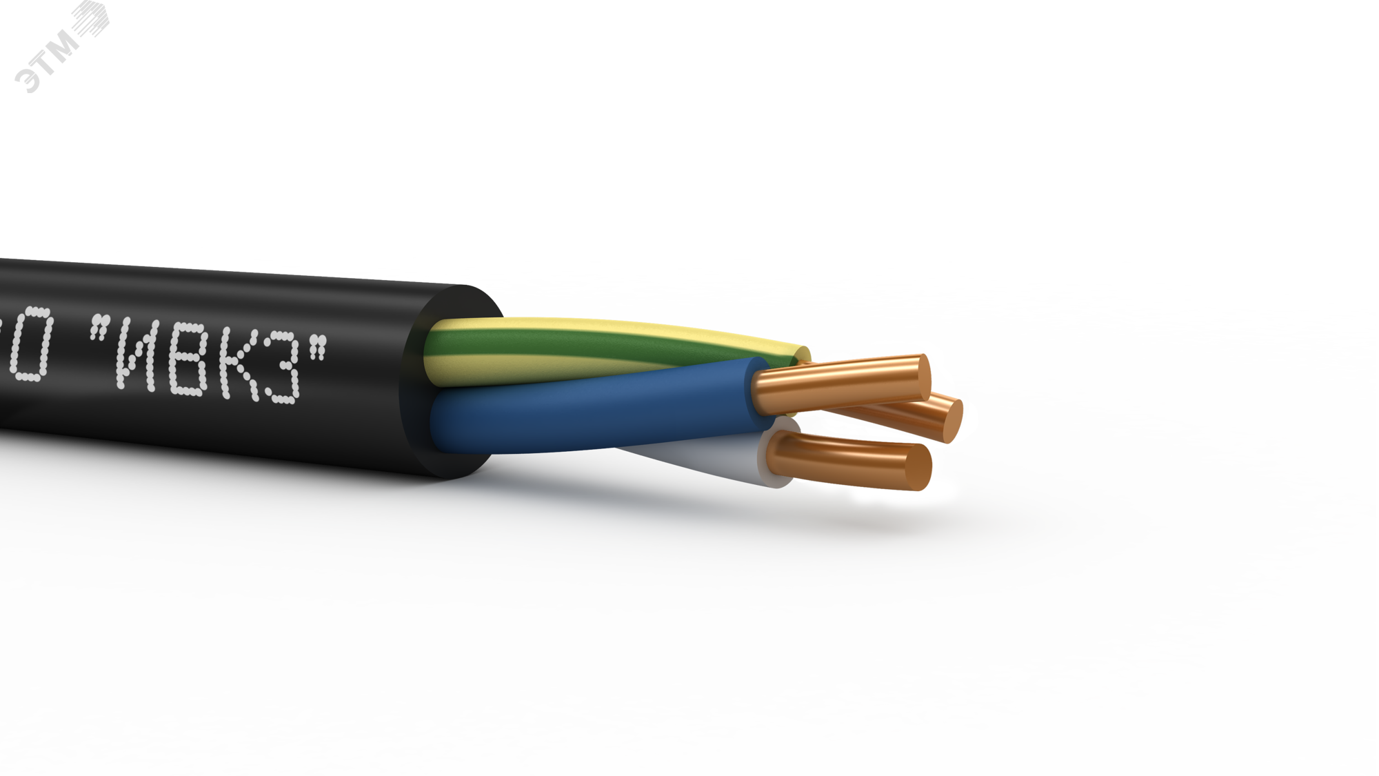 Кабель силовой ППГнг(А)-HF 3х2.5ок (N.PE)-0.66    ТРТС