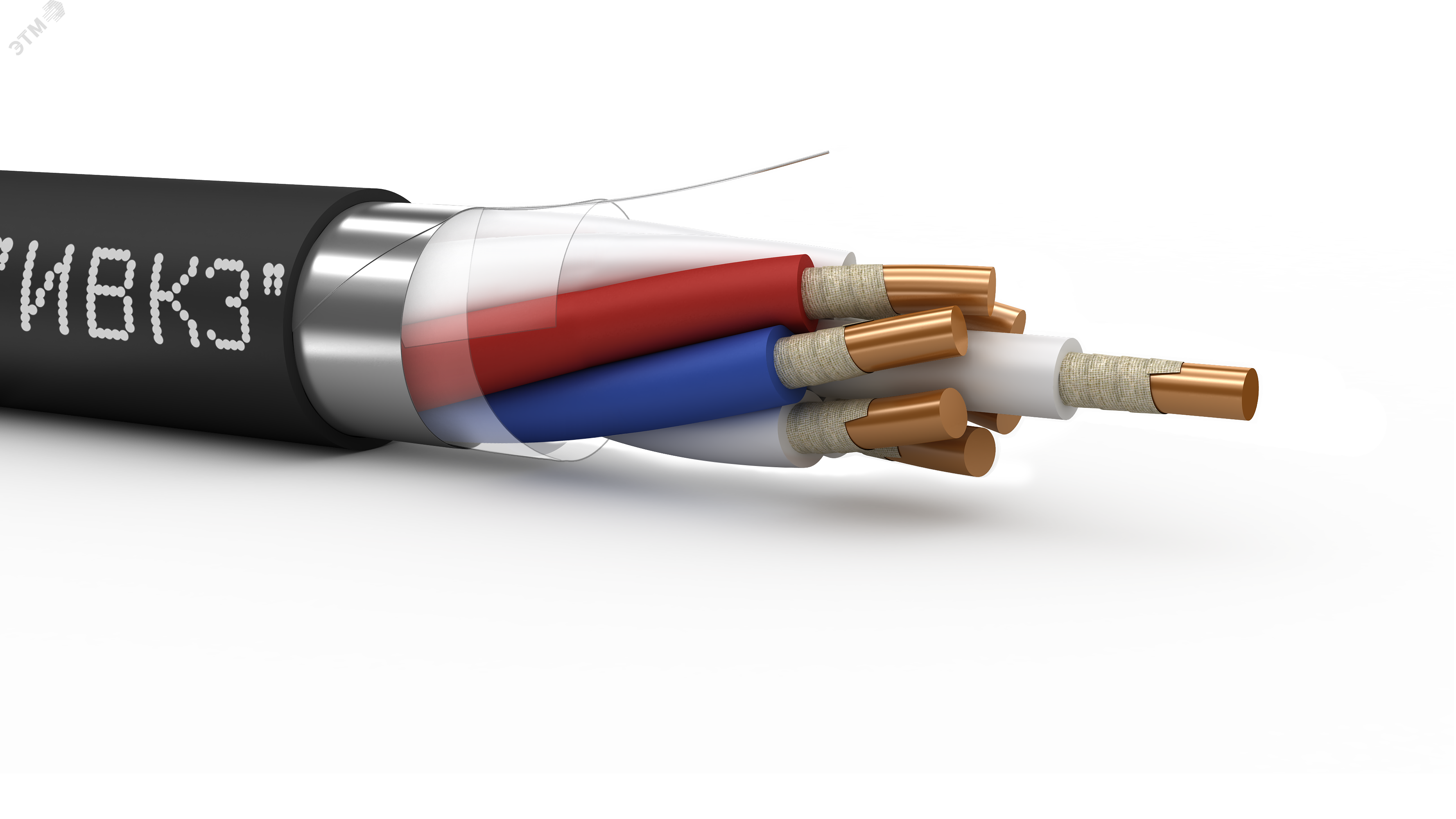 Кабель контрольный КВВГЭнг(А)-FRLS 7х2.5 ТРТС