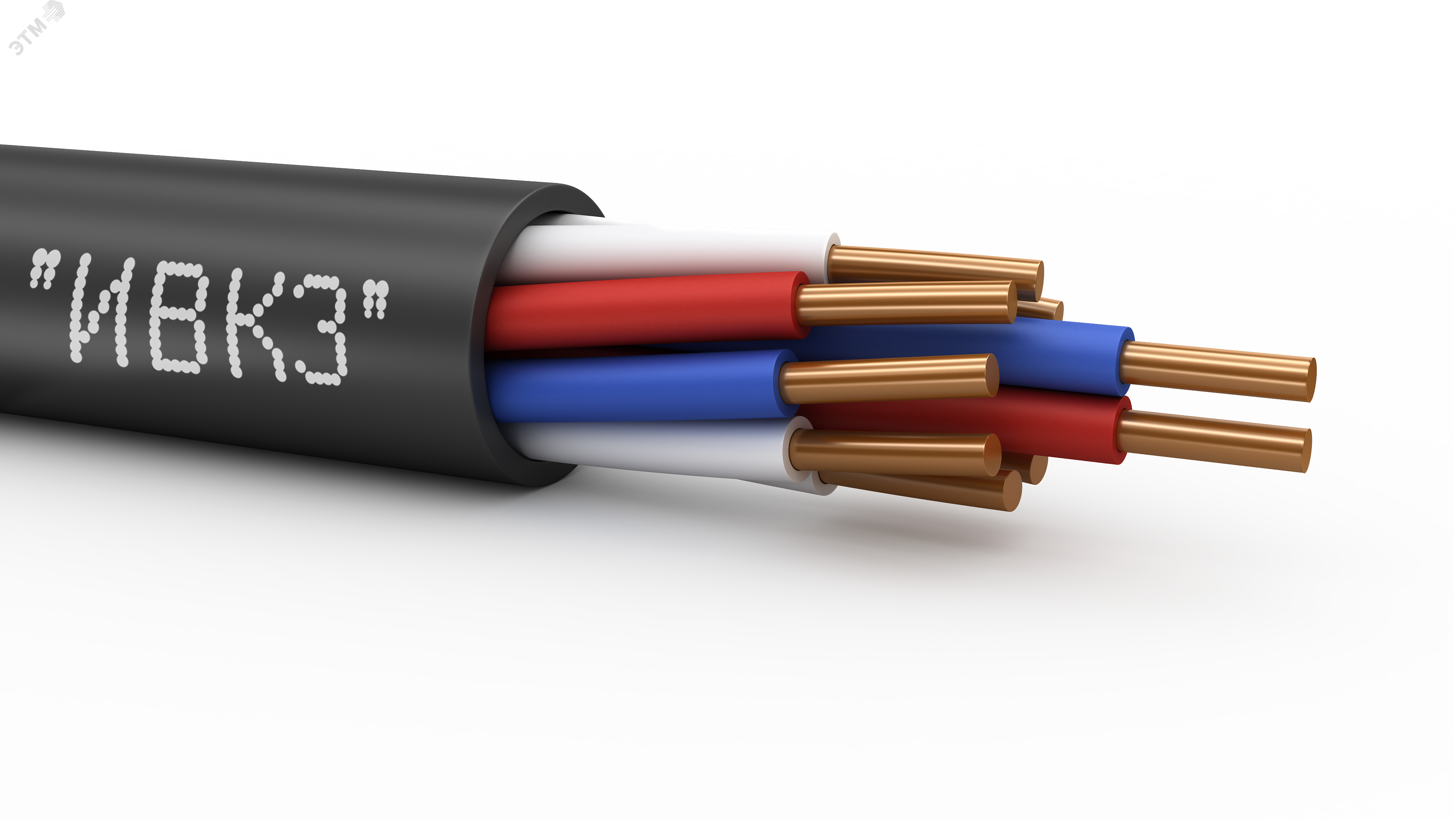 Кабель контрольный КВВГнг(А)-LSLTx 10х0.75 ТРТС