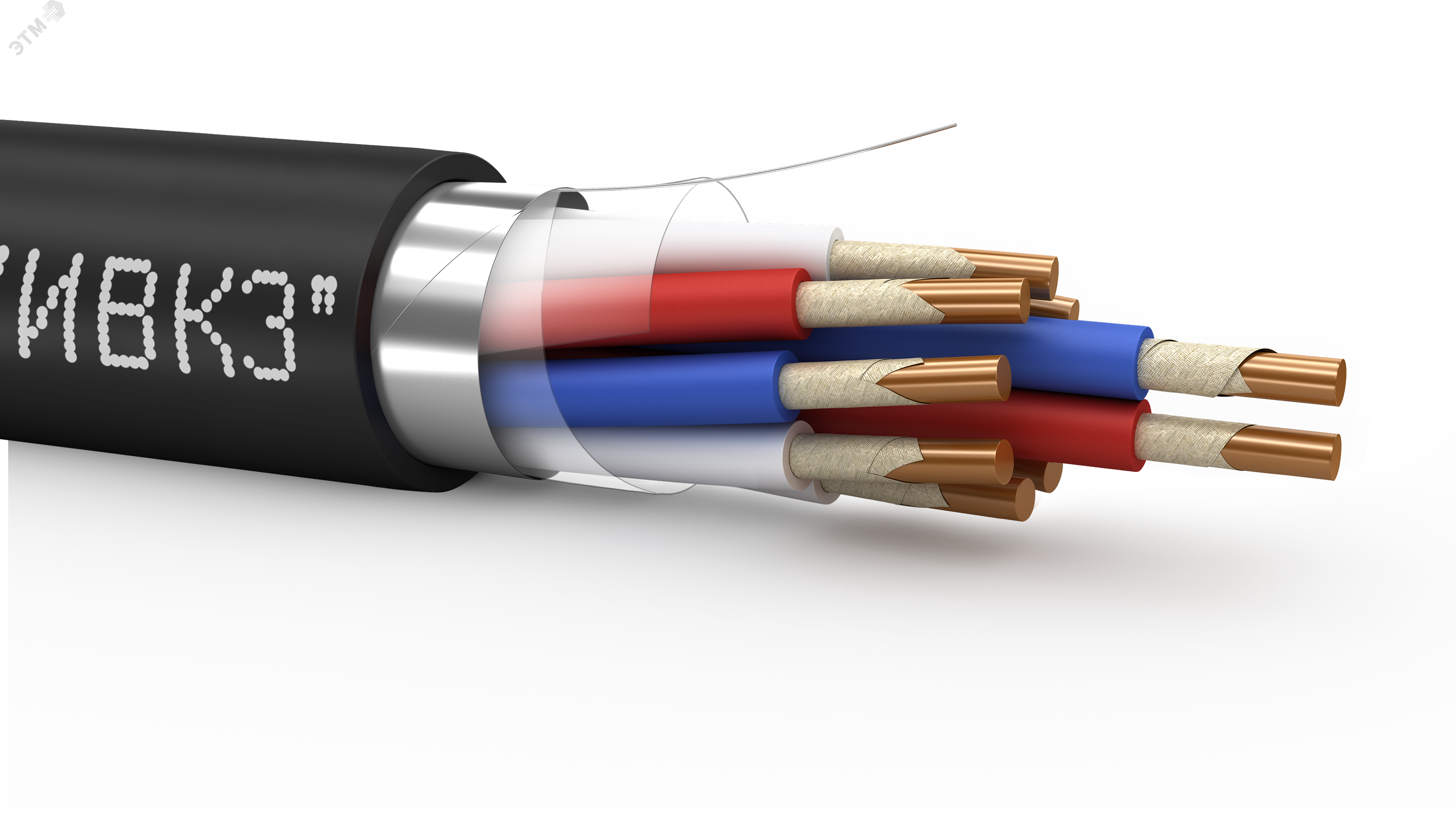 Кабель контрольный КВВГнг(А)-FRLS 10х2.5 ТРТС