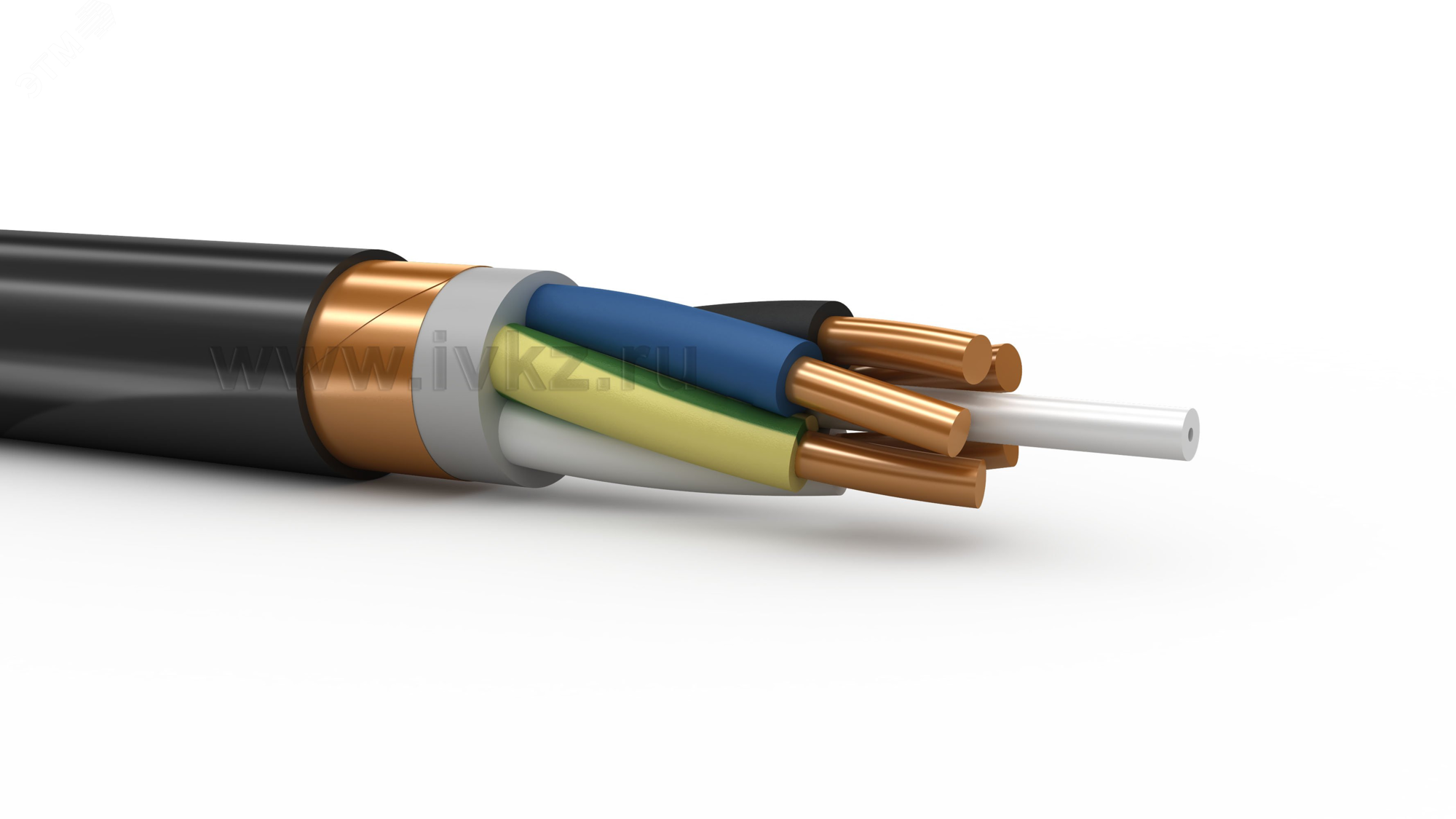 Кабель силовой ВВГЭнг(А)-FRLS 5х2,5(ок)(N,РЕ)-1ТРТС