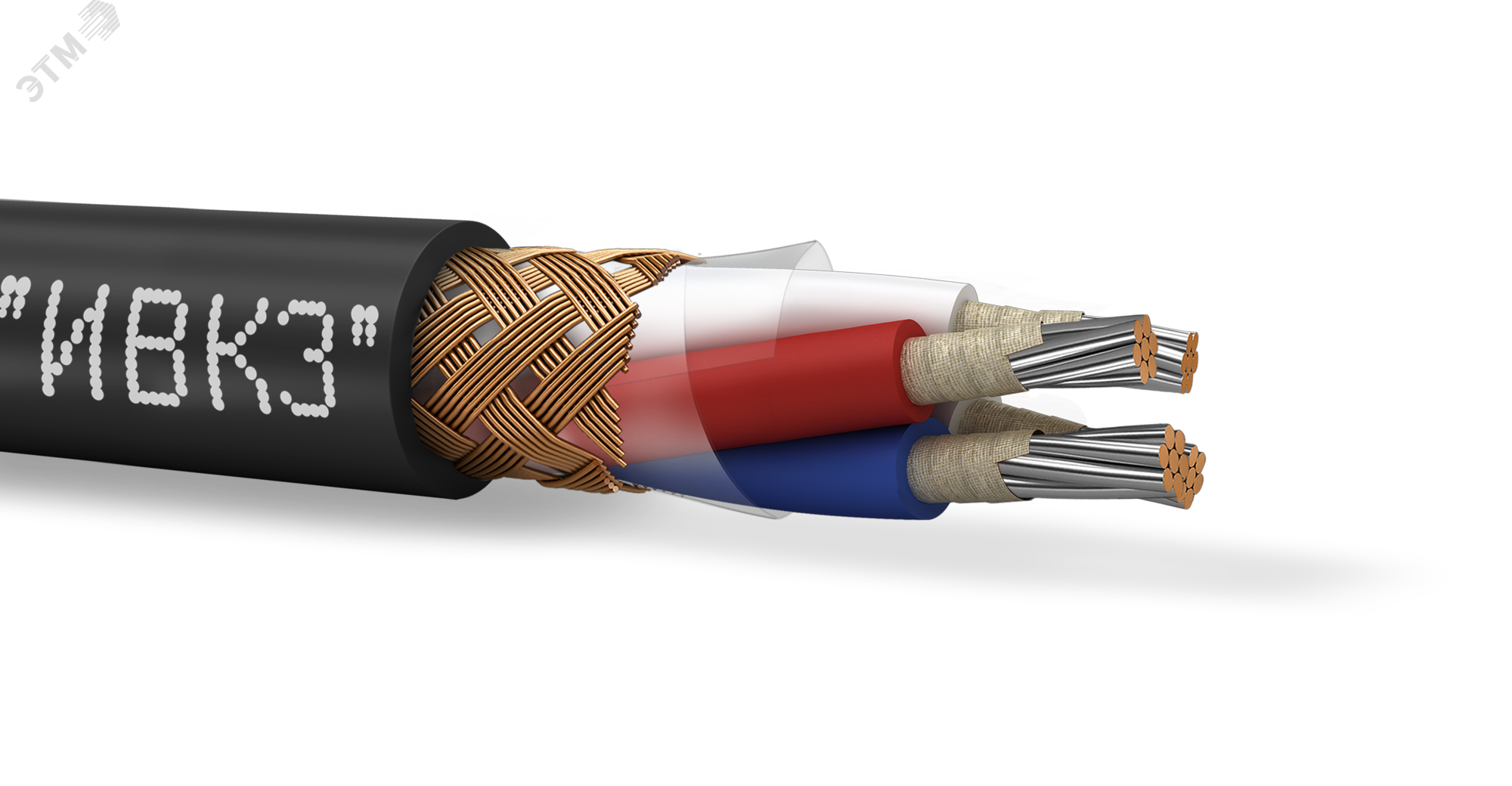 Провод монтажный МКЭШВнг(A)-FRHF 3х2х0.75 ТРТС
