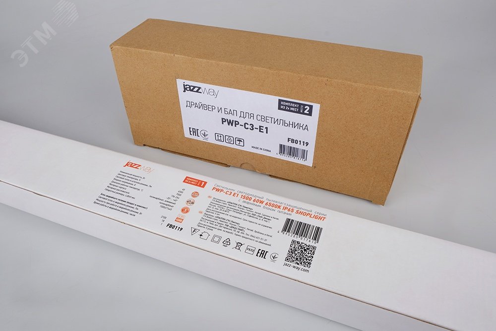 Блок аварийного питания PWP-C3-E1 и драйвер 60Вт