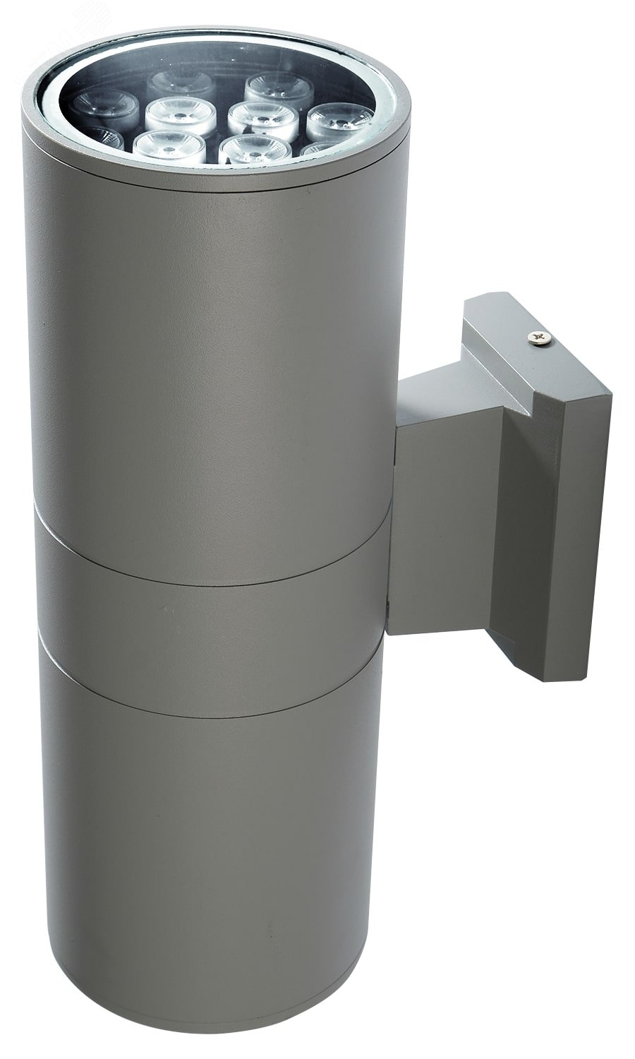 Светильник светодиодный ДБУ-2х12Вт архитектурный IP65 6500К 2160Лм серый