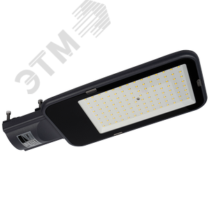 Светильник светодиодный консольный ДКУ-80Вт 5000К 8800 Лм IP65 серый 3 года гарантии Jazzway