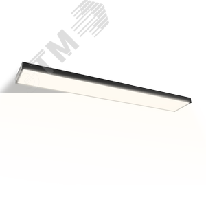 Светильник светодиодный ДПО-45вт 4000K 4200Лм IP40 черный