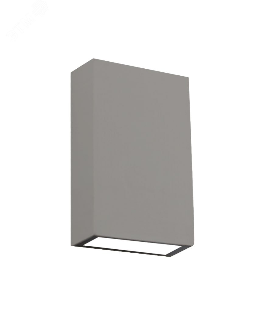 Светильник светодиодный фасадный ДБУ- 2x4w 4000K серый IP65 230V/50Hz PWL-12080/40D