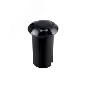 Светильник светодиодный грунтовый встраиваемый ДВУ- 2w 4000K Black IP65 PGR R60/4