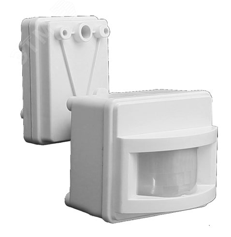 Датчик движения PMS-IR 017 1200Вт 120гр. 2-12м IP44 WH Jazzwa