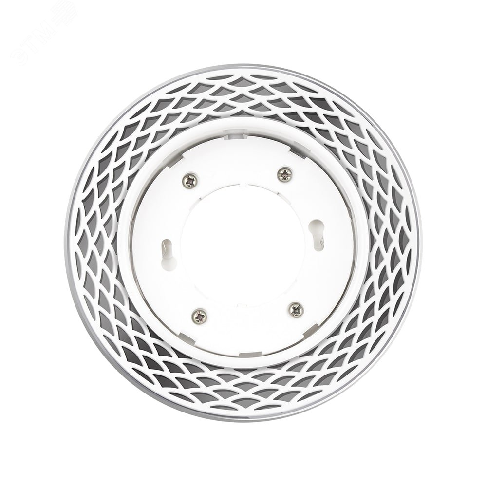 Светильник светодиодный  ДВО-15W встраиваемый под лампу GX53 декоративный с доп. подсветкой MN21 белый  без лампы Jazzway