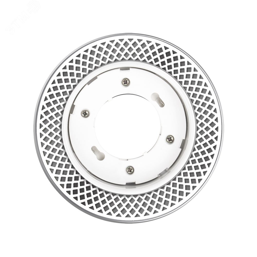 Светильник светодиодный  ДВО-15W встраиваемый под лампу GX53 декоративный с доп. подсветкой MN23 белый  без лампы Jazzway