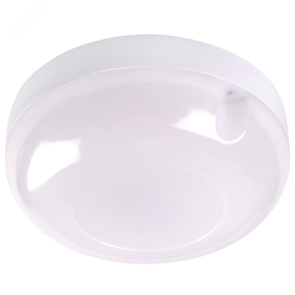 Светильник светодиодный ДБП-10W 4000K 600Лм круглый пластик прозр. IP65 Jazzway