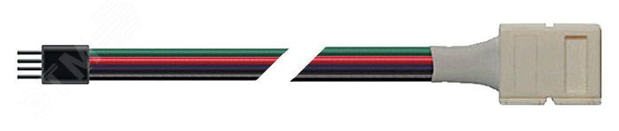 Коннектор PLSC-10x4/15/4pin (5050 RGB) (5 шт)